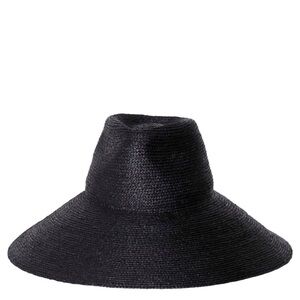 Janessa Leone Tinsley  Black Wide-Brimmed Hat
